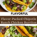 Chipotle Ranch Grilled Chicken Burrito Recipe