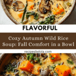 cozy autumn wild rice soup Recipe