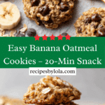 Banana Oatmeal Cookies Recipe