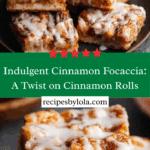 Cinnamon Focaccia Recipe