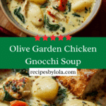 Olive Garden Chicken Gnocchi Soup Recipe
