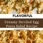 Deviled Egg Pasta Salad Recipe