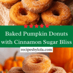 Easy Baked Pumpkin Donuts Recipe