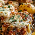 Garlic Parmesan Chicken and Potatoes (One-Pan Dinner) Recipe