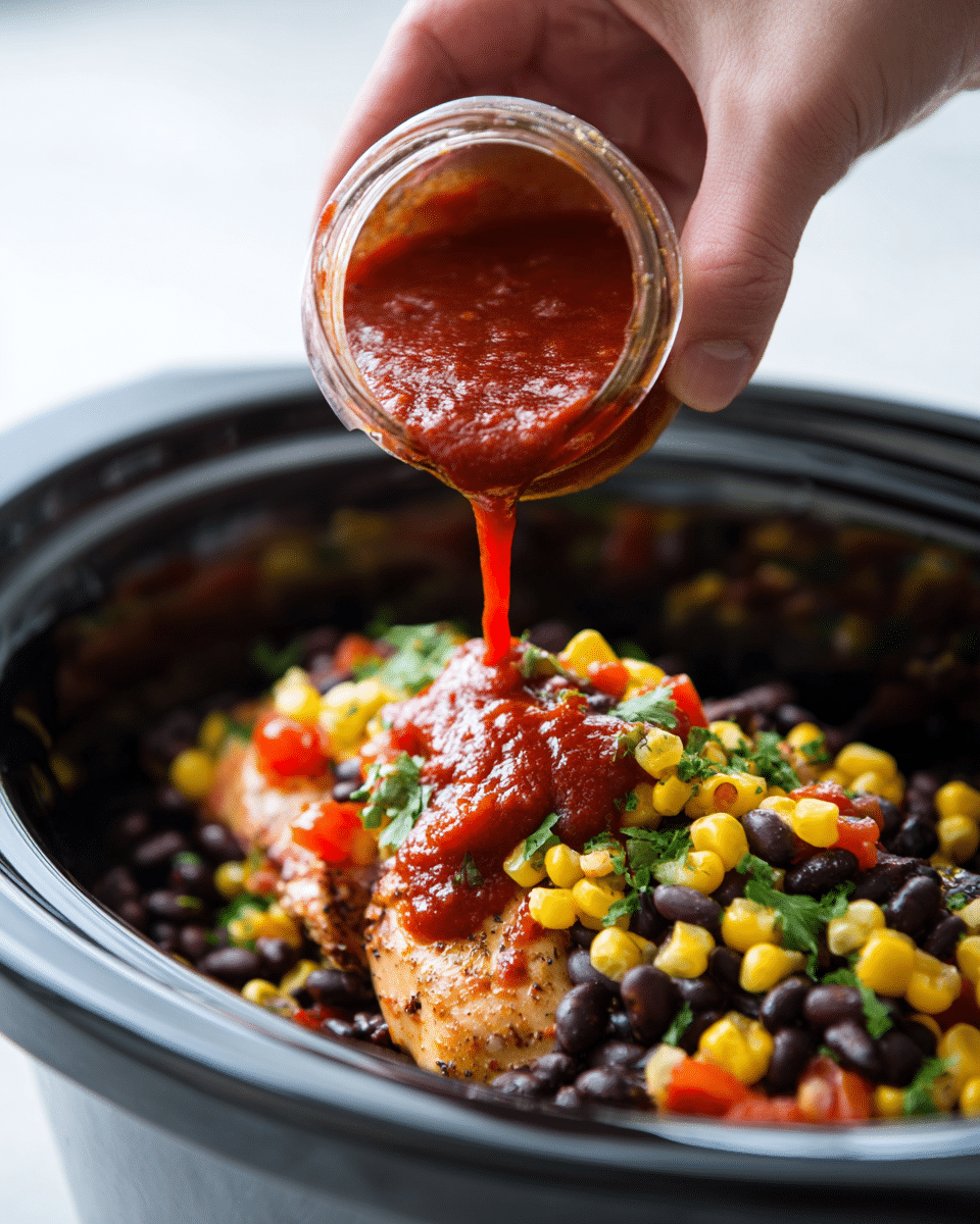 Slow Cooker Enchilada Soup Recipe