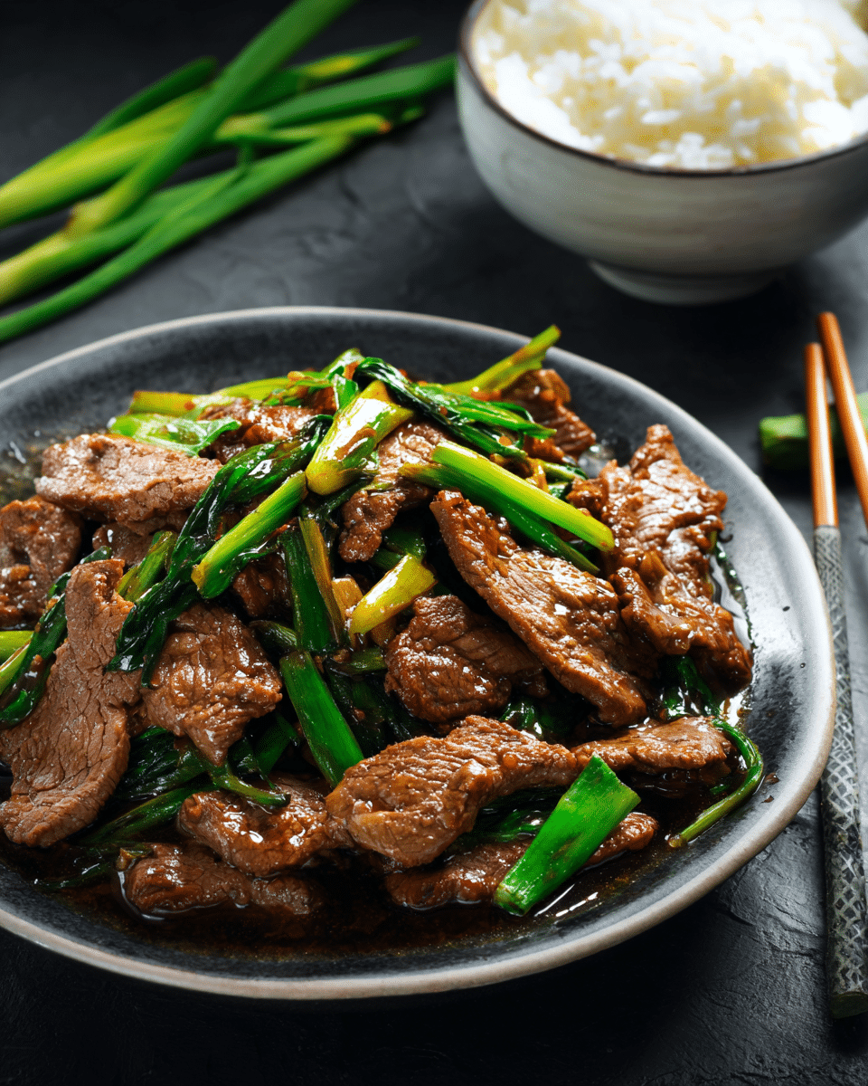 Beef and Onion Stir Fry Recipe
