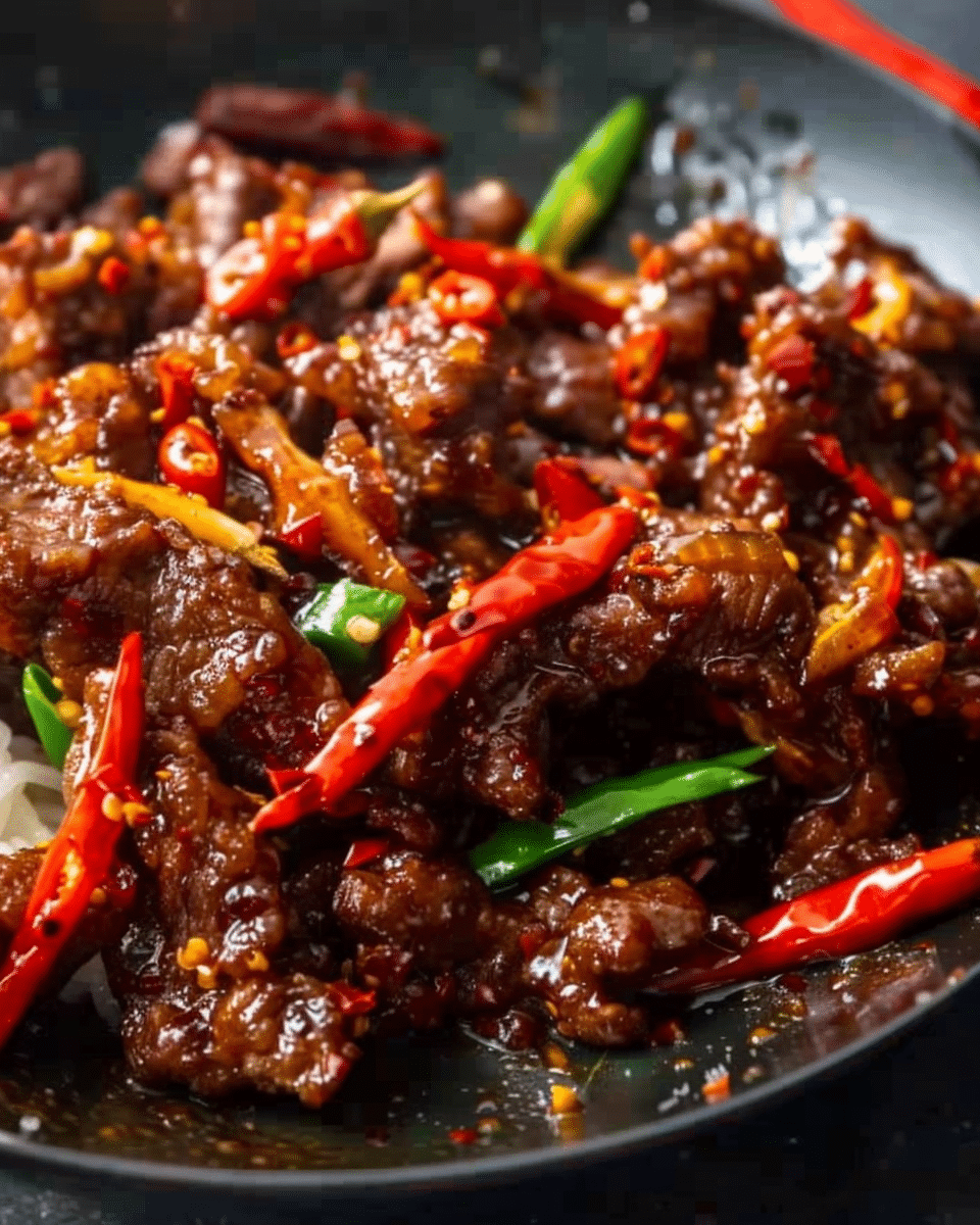 Crispy Chilli Beef Recipe