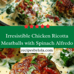 Chicken Ricotta Meatballs Recipe