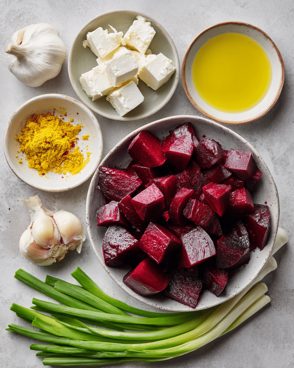 Fresh Beet Salad with Feta & Dill Delight