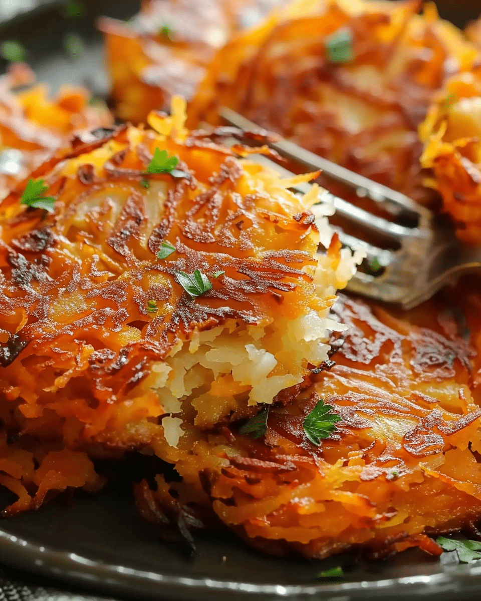 Savory Sweet Potato Hash Browns Recipe