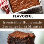 Better Than Box Mix Brownies Recipe