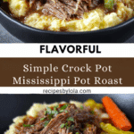 Crock Pot Mississippi Pot Roast Recipe