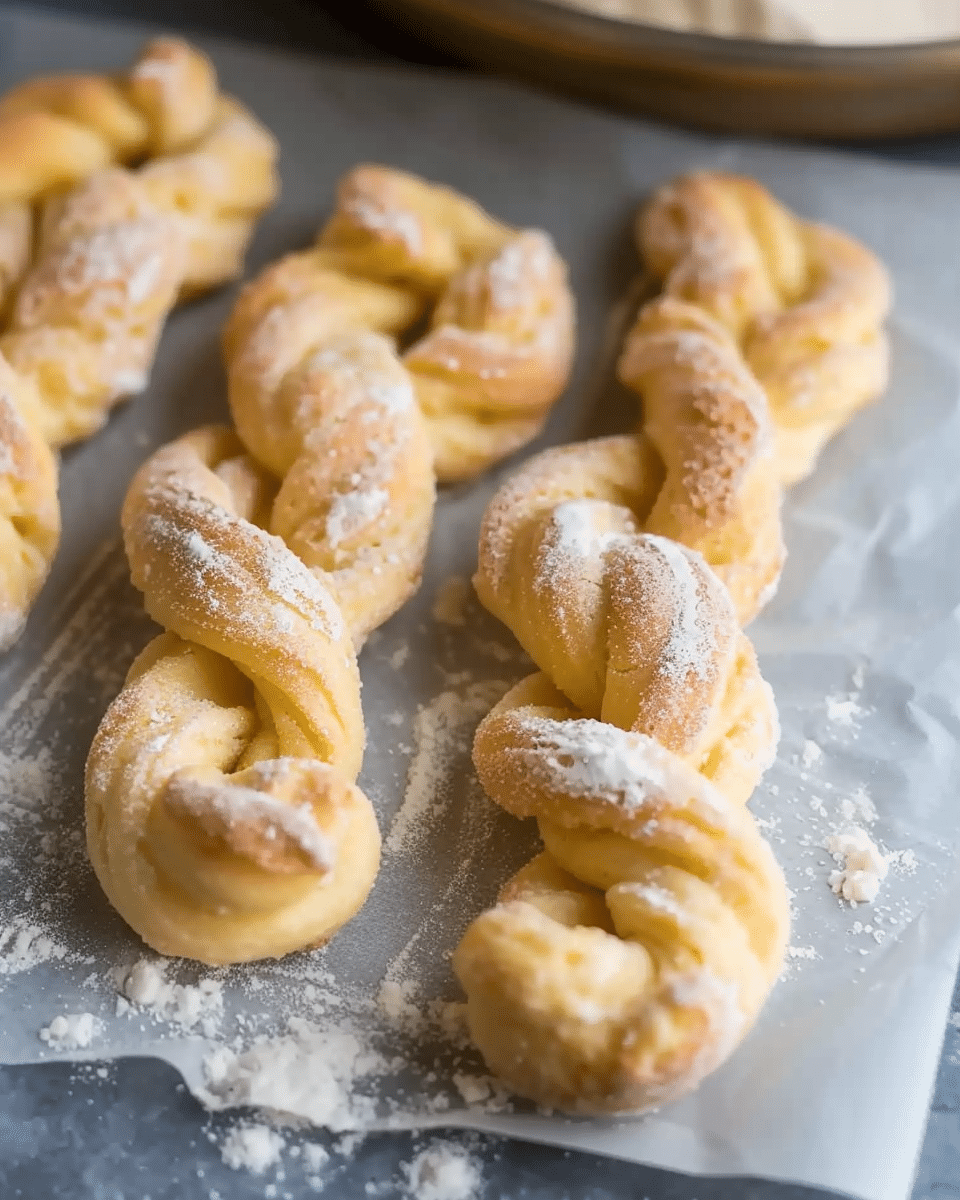 Soft and Fluffy Donut Twists Recipe