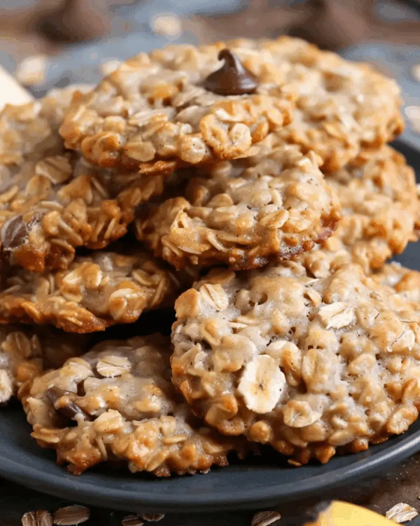 Banana Oatmeal Cookies Recipe