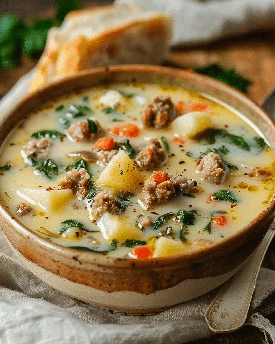 Cozy Italian Sausage and Potato Soup Recipe