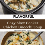 Slow Cooker Chicken Gnocchi Soup Recipe