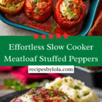 Meatloaf Stuffed Peppers Recipe