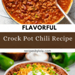 Crock Pot Chili Recipe