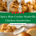 Slow Cooker Nashville Hot Chicken Sandwiches Recipe