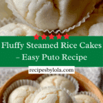 Fluffy Steamed Rice Cakes (Puto Bigas) Recipe
