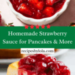 Strawberry Sauce Recipe