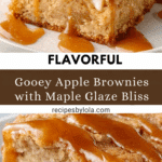 Apple Brownies Glaze Recipe