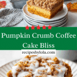 Pumpkin Crumb Coffee Cake Recipe
