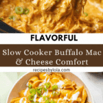 Slow Cooker Buffalo Chicken Mac & Cheese Recipe