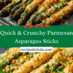 Crispy Parmesan Asparagus Sticks Recipe