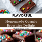 Homemade Cosmic Brownies Recipe