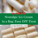 Ice cream in a bag Recipe
