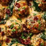 CREAMY TUSCAN KETO MEATBALLS Recipe