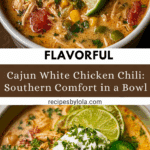 Cajun White Chicken Chili Recipe