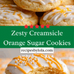 Creamsicle Orange Sugar Cookies Recipe