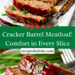The Best Cracker Barrel Meatloaf Recipe Copycat Recipe