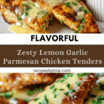 LEMON GARLIC PARMESAN CHICKEN TENDERS Recipe