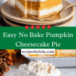 No Bake Pumpkin Pie Cheesecake Recipe