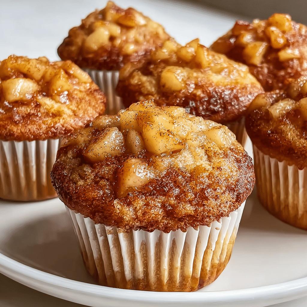 apple cinnamon greek yogurt muffins: bake joy today! Recipe - Recipe Image