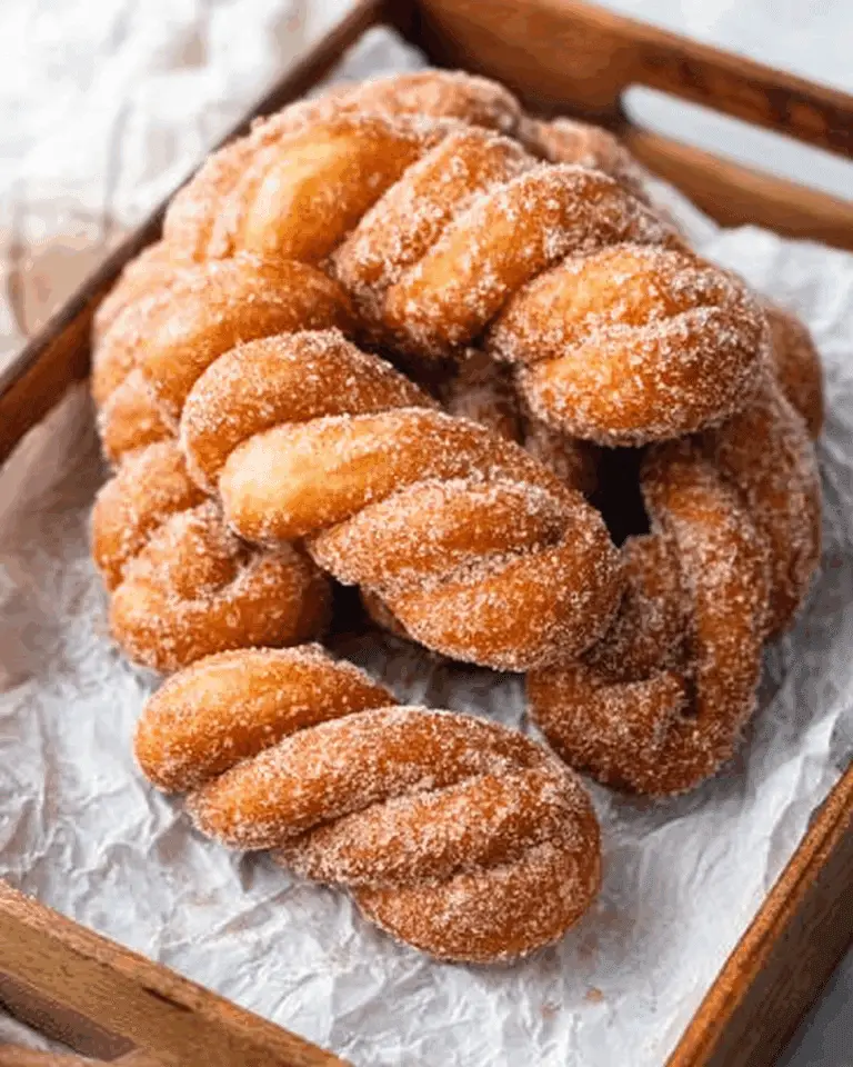 Soft and Fluffy Donut Twists Recipe