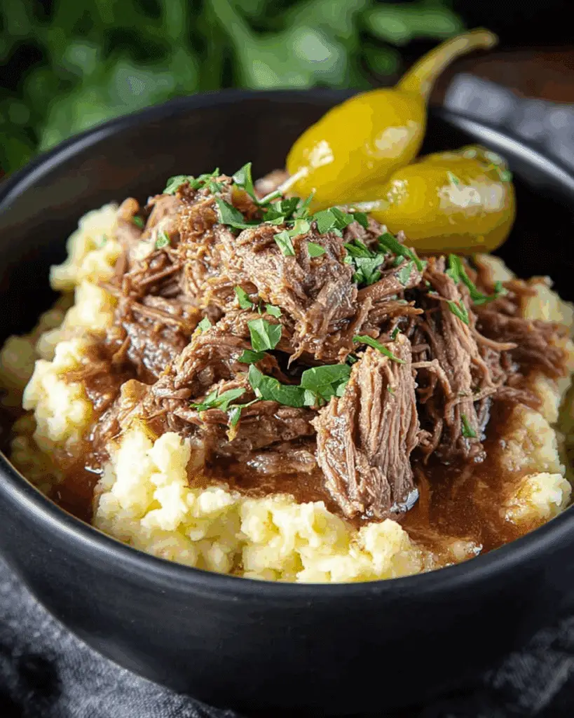 Crock Pot Mississippi Pot Roast Recipe