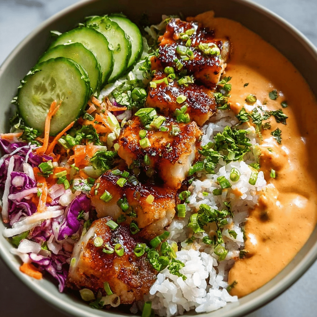 Bang Bang Chicken Bowl: Your New Favorite Quick Meal Recipe - Recipe Image