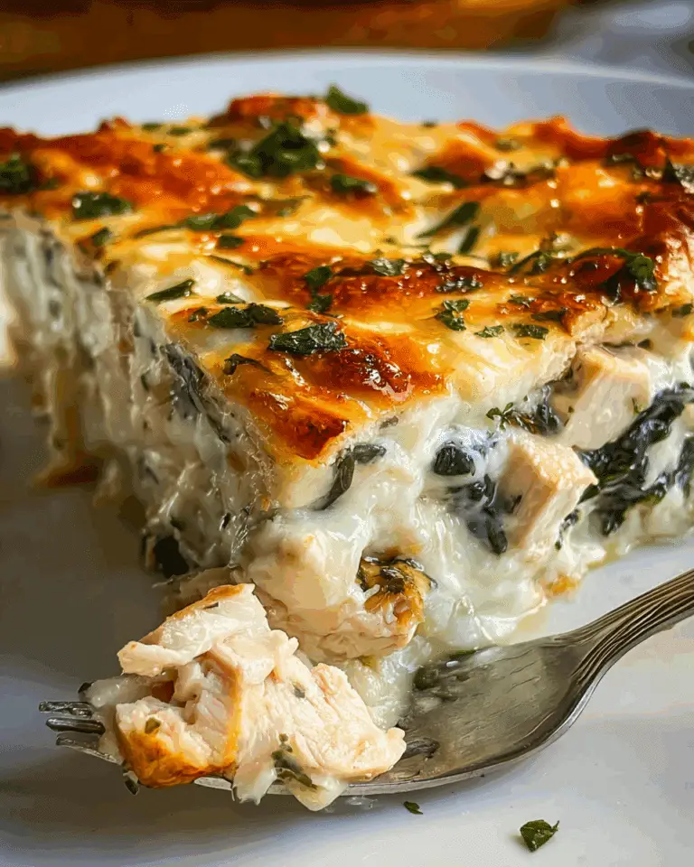 Chicken and Spinach Casserole with Cream Cheese Recipe