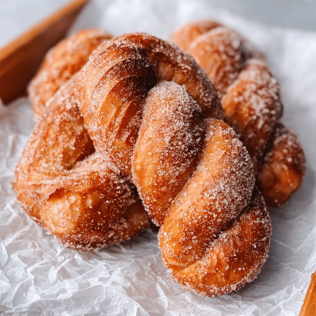 TWISTED DONUTS Recipe - Recipe Image