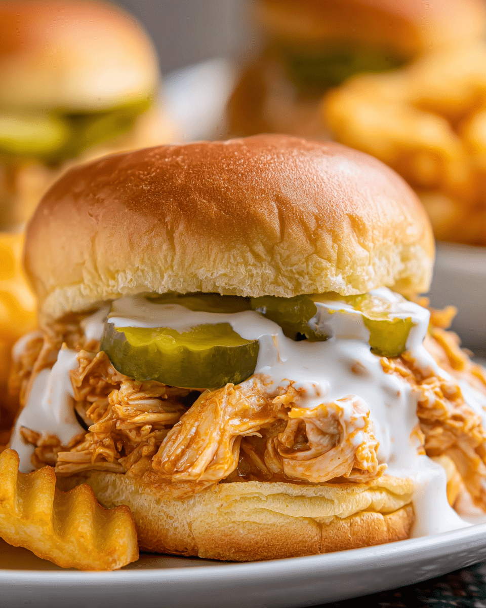 Slow Cooker Nashville Hot Chicken Sandwiches Recipe