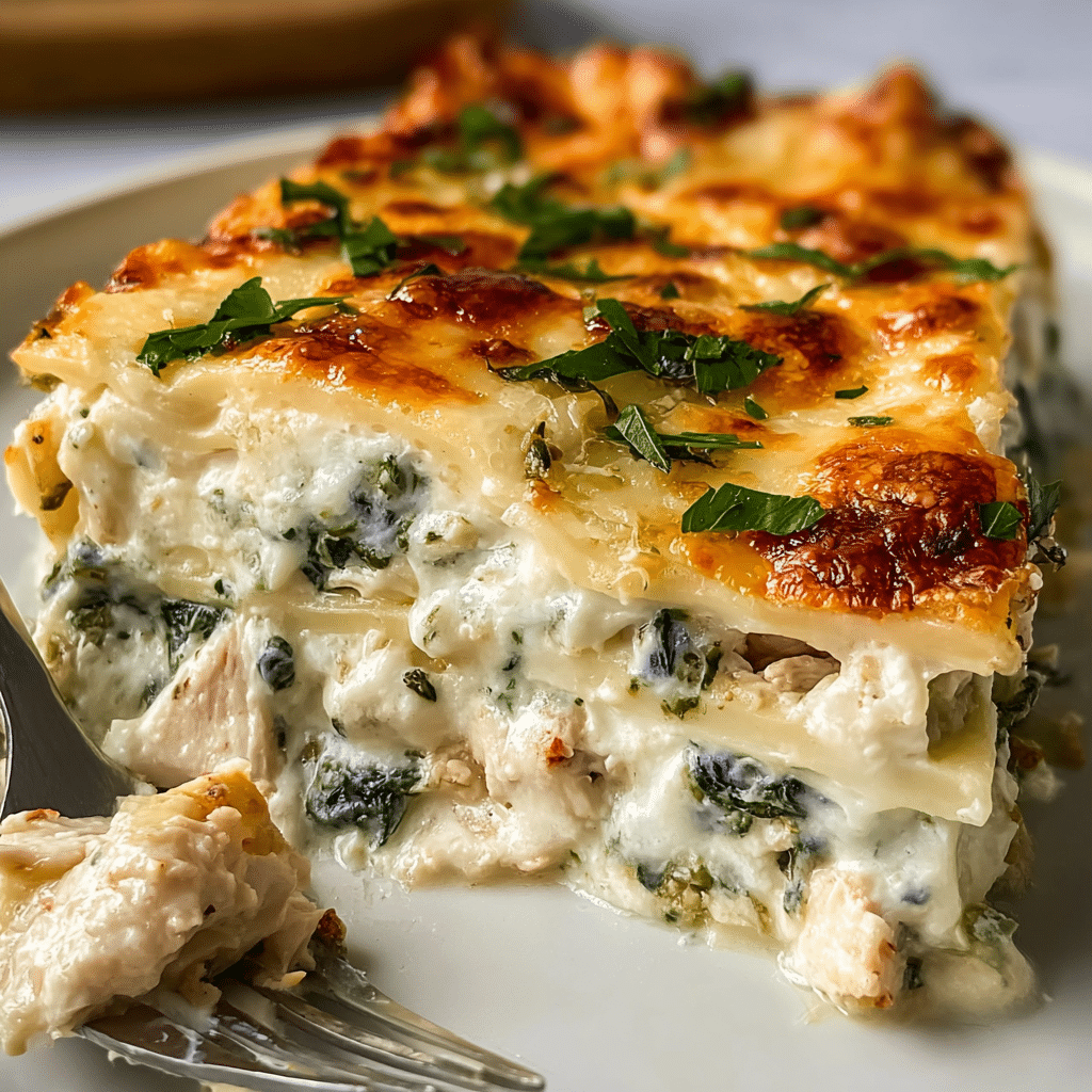 Chicken and Spinach Casserole with Cream Cheese Recipe - Recipe Image
