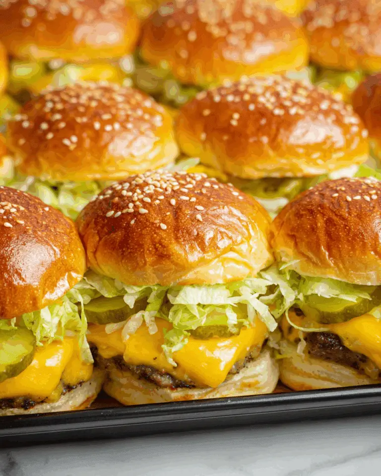 Big Mac Sliders Recipe