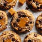 The Best Chewy Salted Caramel Chocolate Chip Cookies Recipe
