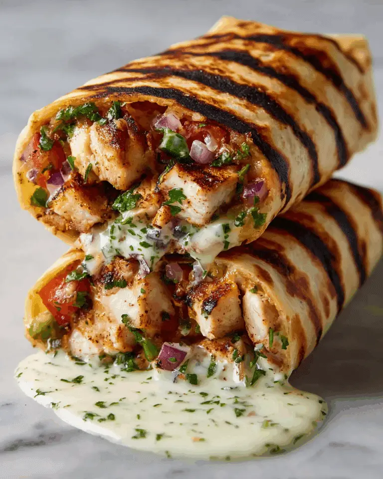 Easy CHIPOTLE RANCH GRILLED CHICKEN BURRITO RECIPE
