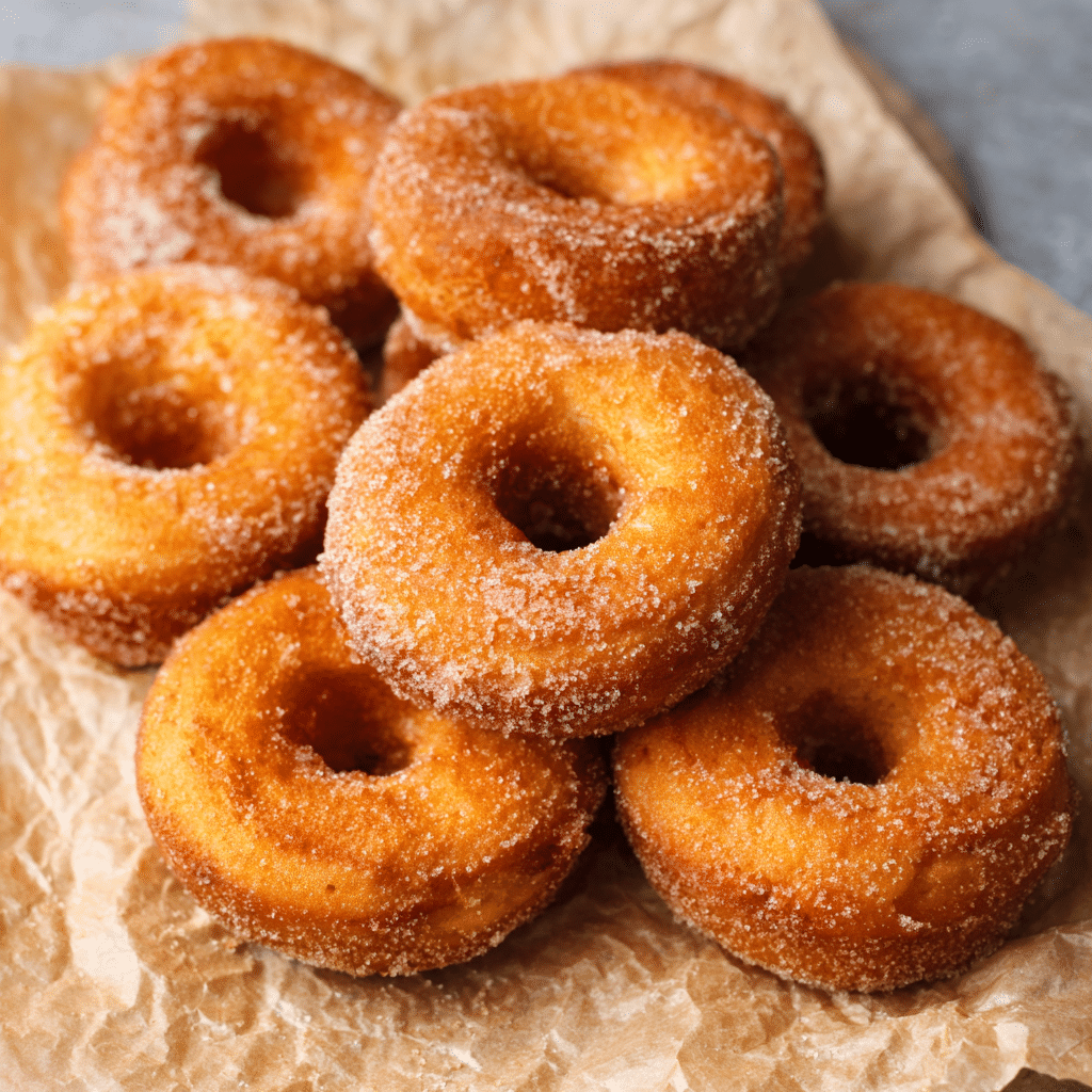 Easy Baked Pumpkin Donuts Recipe - Recipe Image