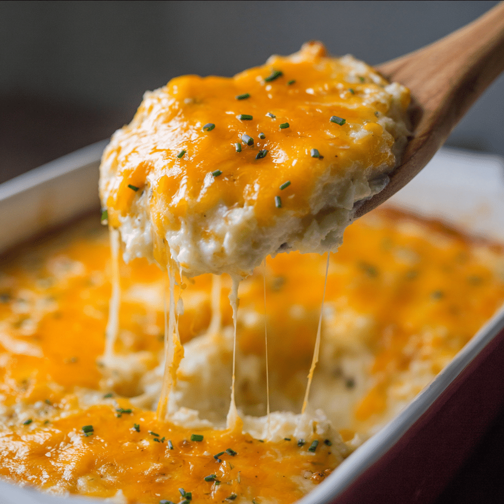 Cheesy Mashed Potatoes Recipe - Recipe Image